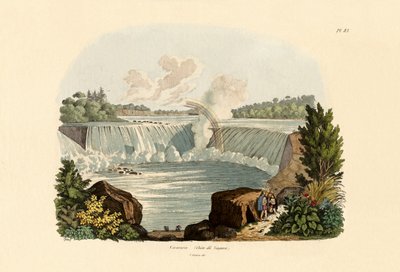 Niagara Falls by French School
